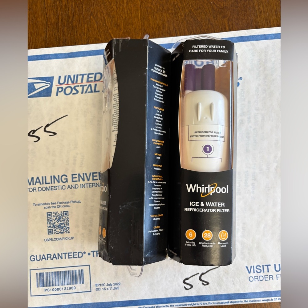 Whirlpool Refrigerator Ice and Water Filter 1 LOT OF 2